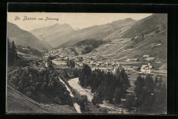 AK St. Anton Am Aalberg, Totalansicht Aus Der Vogelschau  - Sonstige & Ohne Zuordnung