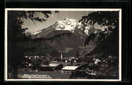 AK Mayrhofen, Ortsansicht Mit Grünberg Im Zillertal  - Autres & Non Classés