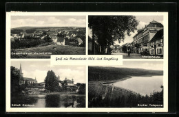 AK Marienheide, Gesamtansicht, Schloss Gimborn, Brucher Talsperre, Ortspartie  - Other & Unclassified