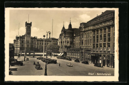 AK Erfurt, Bahnhofsplatz  - Erfurt