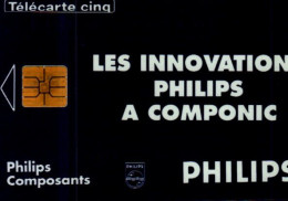 TELECARTE CINQ...LES INNOVATIONS PHILIPS A COMPONIC... - 5 Einheiten