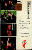 TELECARTE VINGT-CINQ...MARS 1999  RECENSEMENT DE LA POPULATION.... - 25 Eineiten