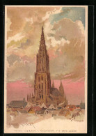 Künstler-AK P. Schmohl: Ulm, Münster  - Schmohl, P.