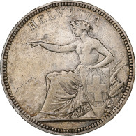 Suisse, 5 Francs, Helvetia, 1874, Bern, Argent, TTB, KM:11 - Altri & Non Classificati