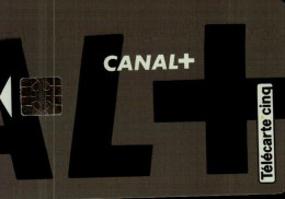 TELECARTE CINQ...CANAL +. - 5 Unità