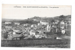 SAINT BONNET LE CHASTEL - 63 - Vue Générale - TOUL 8 - - Andere & Zonder Classificatie