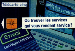 TELECARTE CINQ... MINITEL. - 5 Unidades