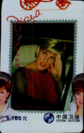 TELECARTE ETRANGERE....LADY DIANA - Characters