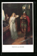 AK Szene Aus Tristan Und Isolde, Sage  - Contes, Fables & Légendes