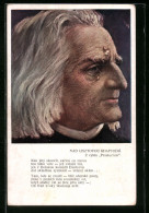 AK Portrait Von Franz Liszt, Komponist  - Artiesten