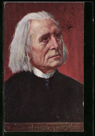 AK Portrait Von Franz Liszt, Komponist  - Künstler