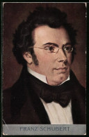 AK Portrait Von Franz Schubert, Komponist  - Artiesten