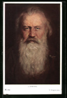 AK Portrait Von Johannes Brahms, Komponist  - Künstler