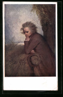 AK Ludwig Van Beethoven Im Mantel  - Künstler