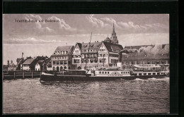 AK Friedrichshafen A. B., Dampfer König Wilhelm  - Other & Unclassified
