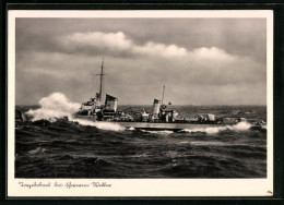 AK Torpedoboot Bei Schwerem Wetter, Kriegsmarine  - Oorlog