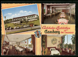 AK Camberg / Taunus, Autobahn-Raststätte Und Hotel  - Andere & Zonder Classificatie