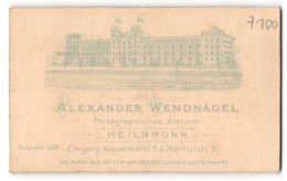 Fotografie Alexander Wendnagel, Heilbronn, Kieselmarkt 5, Ansicht Heilbronn, Blick Zur Füsilierkaserne ( Moltkekasern  - Places