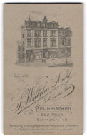 Fotografie S. Wilhelm Nachf., Neunkirchen, Bahnhofstr. 42, Ansicht Neunkirchen, Blick Auf Die Front Des Ateliers  - Places