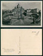 [ OF 21045 ] - ITALIA  - ROMA  PIAZZA E BASILICA DI S PIETRO - DEFECT FOLD - Other & Unclassified