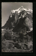 AK Grindelwald, Blick Auf Das Wetterhorn  - Grindelwald