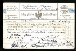 AK Telegraphie Des Deutschen Reiches, Ein Kilogramm Gruesse  - Other & Unclassified