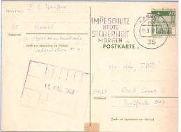 Germany 1968 Disinfected Pc Against Small Pox, By Ironning - Enfermedades