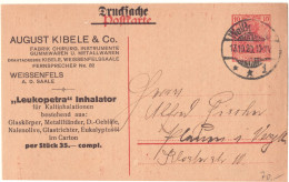 Germany LEUKOPETRA Inhalator Adv. Printed.1920 - Drogue