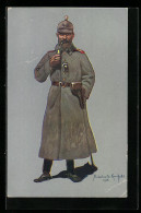 AK Wachtmeister Des 3. Württembergischen Feld.-Art.-Regiment In Felduniform  - War 1914-18