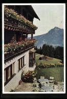 AK Sonthofen /Allgäu, Berghotel Allgäuer Berghof Mit Alpe Eck  - Sonthofen