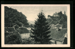 AK Schönberg Bei Bensheim, Teilansicht Mit Blick Auf Das Schloss  - Bensheim