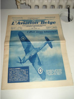 F2 ( 187) / Rare " L'aviation Belge " 1937 - Effort Aérien Britannique Etat NEUF - Autres & Non Classés