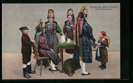 AK Altenburger Bauerntrachten, Hormedjungfern  - Costumes