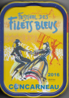 COLLECTOR FESTIVAL DES FILETS BLEUS 2016  ILLUSTRATION SIGNEE COSTIOU, SARDINES JEAN BUREL CONCARNEAU FINISTERE - Other & Unclassified