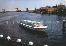 72329474 Zaanse Schans Rondvaarten Molen Bootsrundfahrten Windmuehlen Zaanse Sch - Other & Unclassified