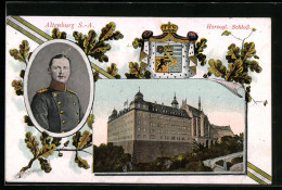 AK Altenburg, Ernst H. Von Sachsen-Altenburg, Schloss  - Royal Families