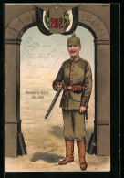 AK Berlin, Soldat In Uniform Des Reserve-Regiments Nr. 201  - Regimientos