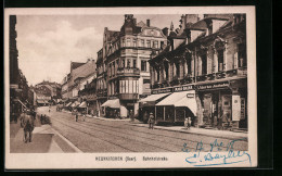 AK Neunkirchen /Saar, Bahnhofstrasse Mit Geschäften  - Autres & Non Classés