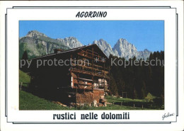 72329123 Dolomiten Agordino Holzhaeuser Firenze - Other & Unclassified