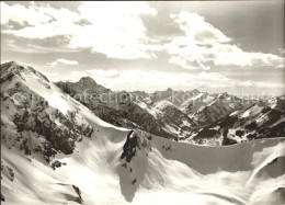 72328930 Kleinwalsertal Vorarlberg Kanzelwand Gipfel Mit Widderstein Kleinwalser - Autres & Non Classés