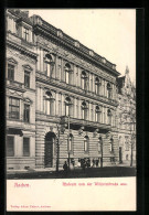 AK Aachen, Museum Von Der Wilhelmstrasse Aus  - Aachen