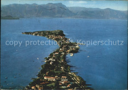 72328026 Sirmione Lago Di Garda Fliegeraufnahme Sirmione Lago Di Garda - Autres & Non Classés