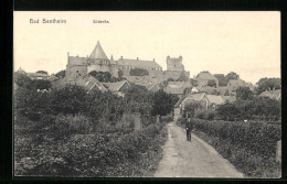 AK Bad Bentheim, Weg Zum Schloss, Südseite  - Bentheim