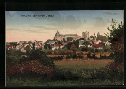 AK Bad Bentheim, Teilansicht Mit Fürstlichem Schloss  - Bentheim