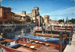 72327962 Sirmione Lago Di Garda Castello Scaligero Hafen Sirmione Lago Di Garda - Autres & Non Classés