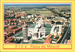 72327956 Pisa Piazza Del Duomo Fliegeraufnahme Schiefer Turm Pisa - Autres & Non Classés