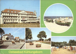 72327721 Kuehlungsborn Ostseebad Campingplatz Parkanlage Fischerbooten  Kuehlung - Kuehlungsborn