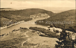 72327268 Frankenhain Thueringen Blick Von Der Schlossbergkanzel Zum Luetschestau - Autres & Non Classés