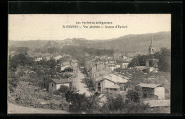 CPA St-Girons, Vue Generale, Avenue D`Eycheil  - Saint Girons