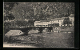 CPA Ussat-les-Bains, Le Pont  - Other & Unclassified